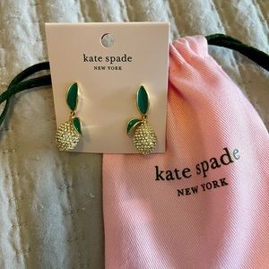 EUC Kate Spade Lemon Earrings